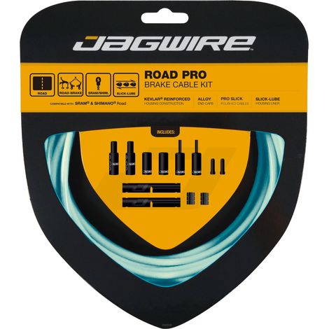 Kit Câble Et Gaine De Frein Route Professionnel - Coloris élégant - Jagwire