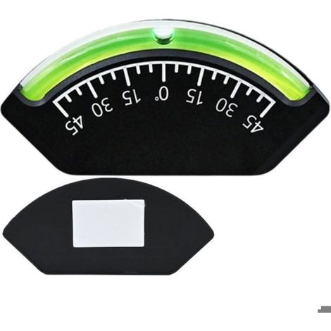 Niveau à bulle pour camping-car (lot de 2), inclinomètre pour voiture, niveau à bulle pour remorque (1/4)