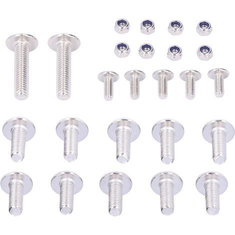 Kit de tornillos y tuercas para guardabarros de motocicleta, 25 piezas, en acero inoxidable 90149 – 06306, repuesto para Banshee 350 YFZ350 1987 – 2006. (1/5)