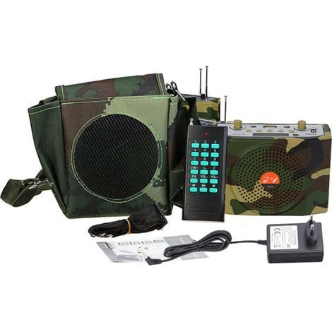 28W Electric Hunting Call with Remote Control - MP3 Speaker Kit - Electronic Calls - Bird Call (1/4)