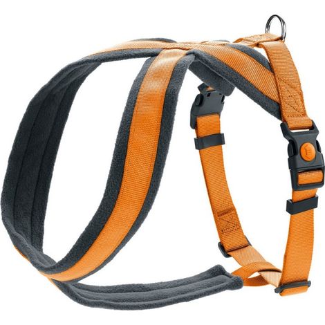Harnais pour Chien Hunter London Comfort 52-62 cm Orange Taille S/M (1/2)