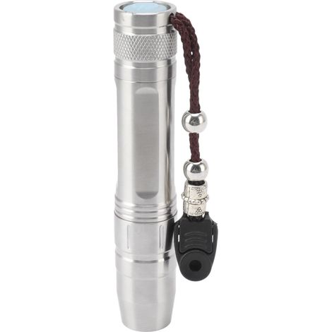 Lampe de poche Led ultraviolette 365nm, lumières d'identification de bijoux jaune blanc 3 en 1 avec échelle de mesure