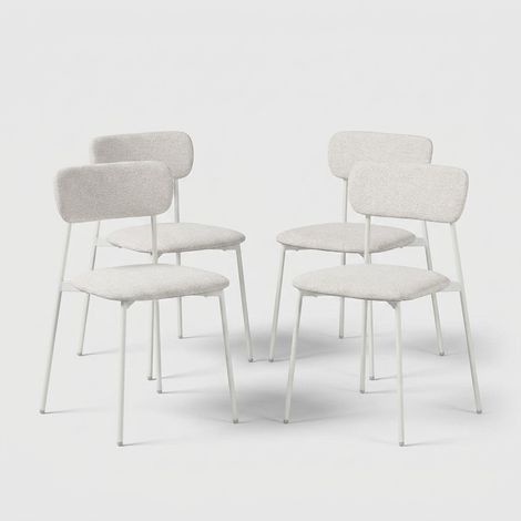 Weiße Inka Sessel 45x49x78 h (1/3)