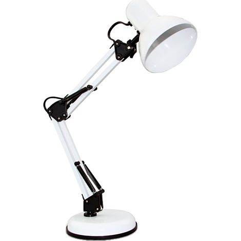 LAMPADA DA TAVOLO 'CHARLESTON XL' colore bianco  - VELAMP