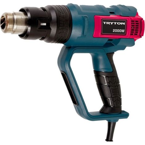 Tryton PISTOLA AD ARIA CALDA 2000W con schermo LCD e regolazione della temperatura