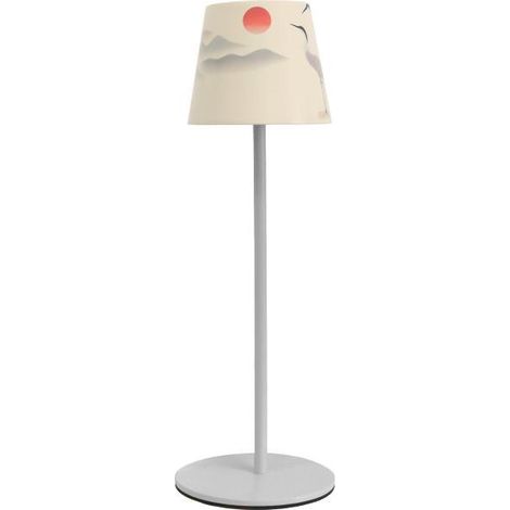 Lampada da Tavolo Ricaricabile LED Multicolore Touch IP54 Interno/Esterno Majestic 120454 JL (1/5)