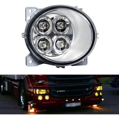 Rechter LED-Scheinwerfer (Halogen) für Scania P/G/R/T ab 2004, gelbes Licht