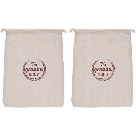 Sacchetti per il pane in lino, sacchetti rustici in mussola, sacchetti per la conservazione degli alimenti, sacchetti per la spesa in lino (1/3)