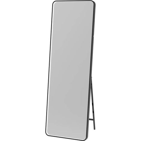 HOME DELUXE LED-Standspiegel ADORA Rechteckig 53 x 160 cm I Standspiegel, Ganzkörperspiegel, Bodenspiegel  LED Standspiegel, Beleuchteter Ganzkörperspiegel, Dimmbare Spiegelbeleuchtung