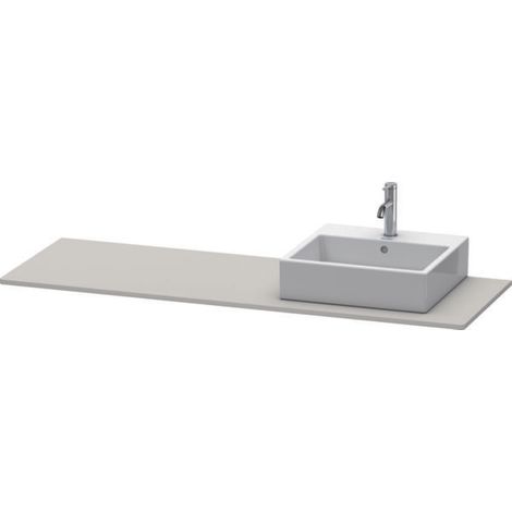 Consola Duravit XSquare 060H, 1600x 550 mm, 1 recorte a la (1/3)