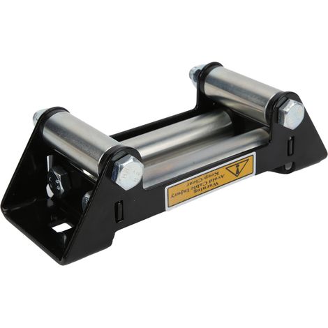 Rouleau Guide Câble Treuil Latéral 152mm 6 Pouces Acier Zingué Pièce de Rechange Universel (1/5)
