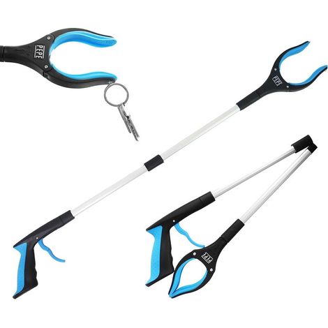 Pince Ramasse Objet Pliable (x1 Unité), Attrape Déchets et Objets sans se Baisser, Aimant Préhension Seniors Handicapés (1/3)