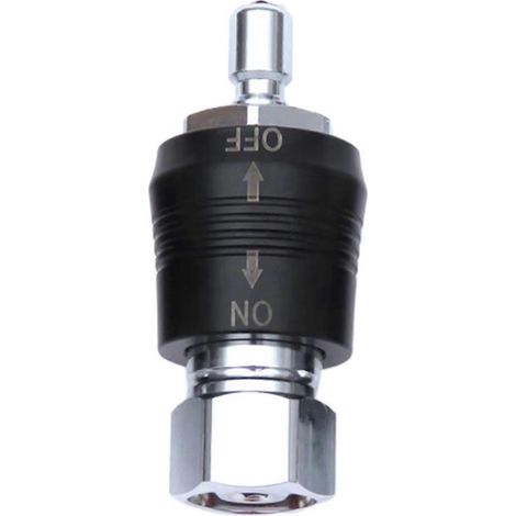 Connecteur à valves à poussoir Quick Interfaces, adaptateur de détendeur de plongée haute performance, filetage 9/16, résistant Style B (1/5)