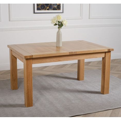 Seattle 150 - 210cm Oak Extendable Dining Table (1/5)