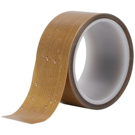 Ruban adhésif en téflon haute température 50mm x 10M – Résistance jusqu'à 260°C – Pour machines à sceller sous vide – Isolation électrique (1/5)