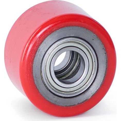 Rouleau de palette - MESO - PU - 80x50 - 400kg - Alésage 25mm