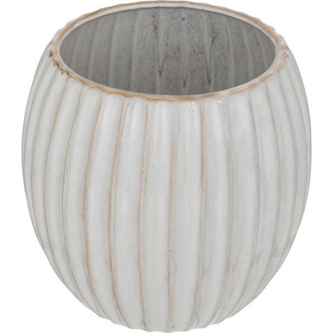 Cache-Pot en Céramique "Café" 19cm Beige (1/3)