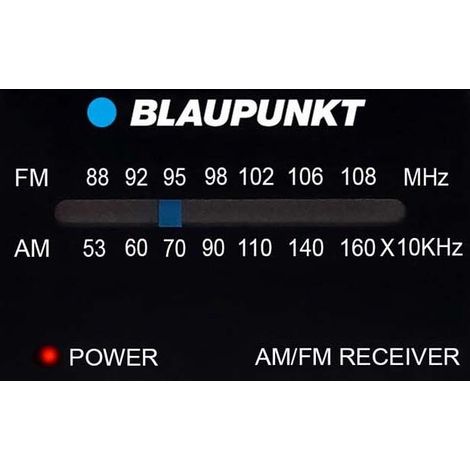 Blaupunkt PR4WH Gris - Radio (Am,FM, 0,3 W, Gris, AA, 60 mm, 24 mm) (1/4)