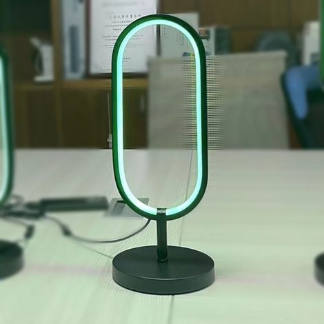 Lampe - HOME DECO FACTORY - Iconic - LED - USB - Noir (1/5)