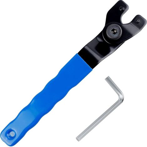 Adjustable spindle wrench 8–48 mm, angle grinder wrench, adjustable wrench with internal hexagon (1/5)