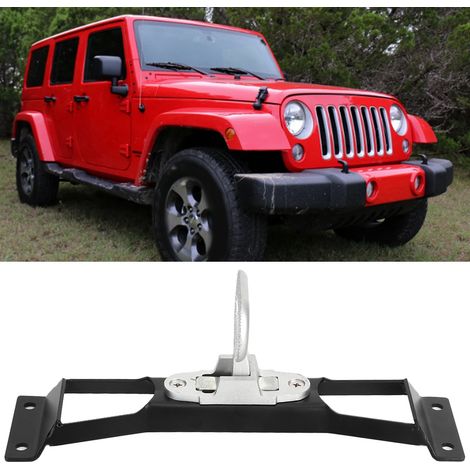 Repose-pieds rabattable à charnière, marchepied latéral extérieur, pédale de porte compatible avec Jeep Wrangler JK 2007-2016 (1/5)
