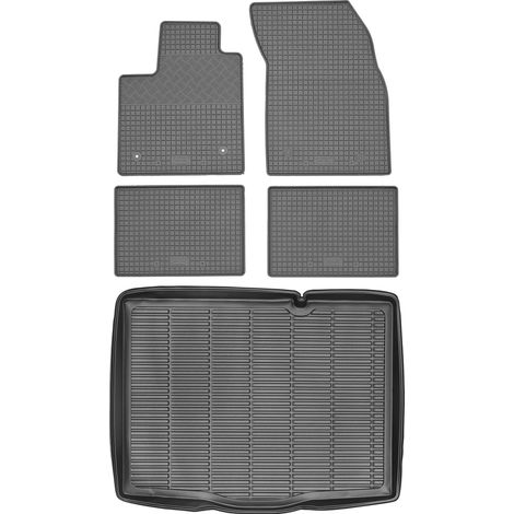 Juego de alfombrillas de goma para coche y alfombrilla para maletero para Ford Focus IV Hatchback de 2018 (1/5)