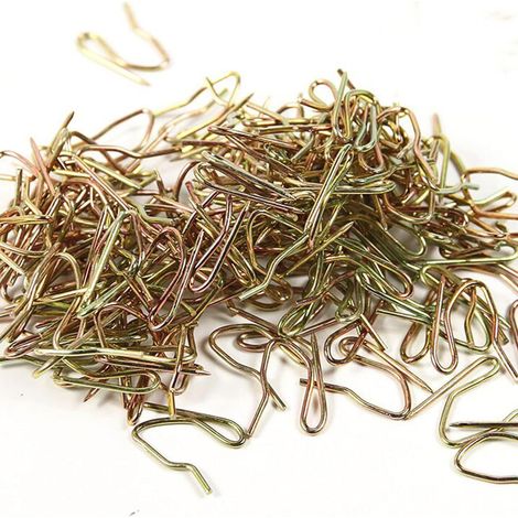 50er-Pack Metall-Gardinenhaken, koreanischer Stil, Gardinenzubehör, Gardinenhaken für Badezimmer und Schlafzimmer (1/5)