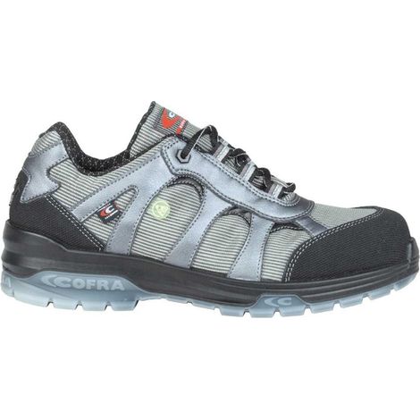 Scarpe antinfortunistiche cofra foxtrot grey s1p-esd numero 46