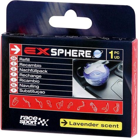 Recharge de desodorisant - Ex sphere - Race Sport - Lavande