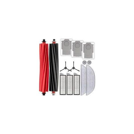 (14-teilig) Ersatzteile für den Roborock S8 Maxv Ultra/ S8 Max Ultra Saugroboter: 2 rotierende Bürsten, 2 Seitenbürsten, 3 HEPA-Filter, 3 Staubbeutel, 2 große und 2 kleine Wischpads (1/5)