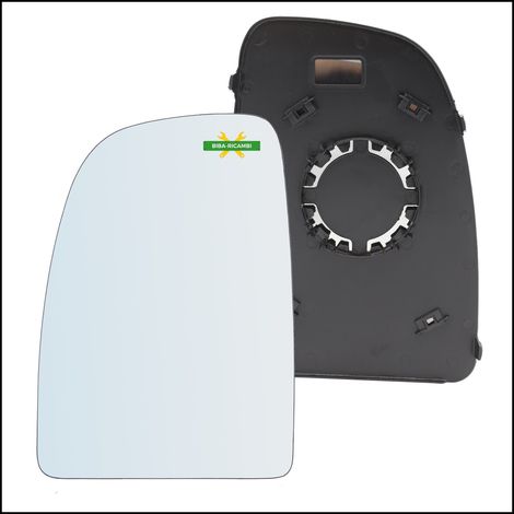 Piastra retrovisore superiore lato sx-guidatore per citroen jumper iii dal 2006& (1/3)