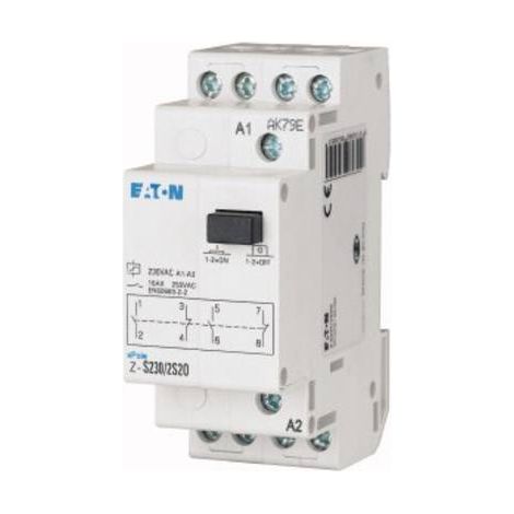 Télérupteur 24AC/12DC 2 W 32A 50Hz 2PE 000265543 EATON Z-S24/WW (1/2)