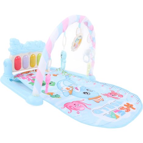 Tapis d'éveil musical et lumineux Baby Kick Piano Soft Educational 5, portable, pour bébés de 0 à 12 mois. (1/5)