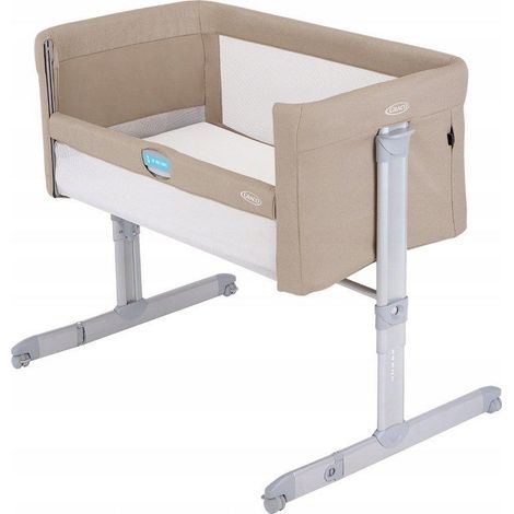 Reisebett graco Sweet2Sleep Farbe Haferflocken Höhenverstellung
