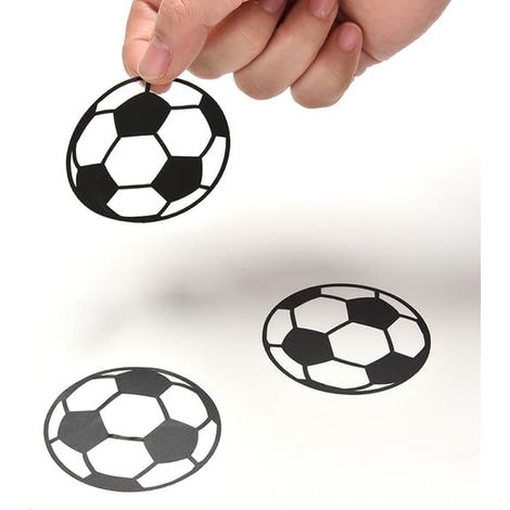 BelleRise - 20 stickers muraux de football pour chambres d'enfants (1/5)