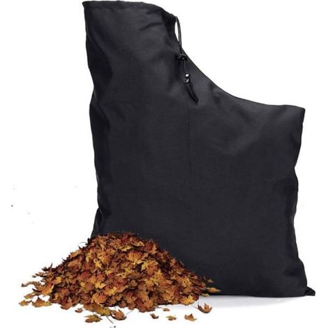 1 pcs Sac Aspirateur de Souffleur Feuilles, Sac de Rangement pour Souffleur de Feuilles, Noir Sac pour Aspirateur Souffleur (1/5)