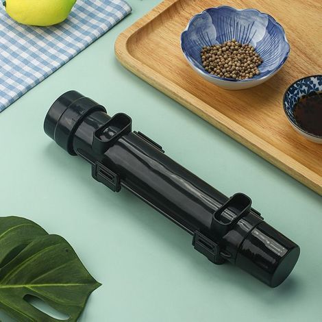 Sushi-Reisballform, Küchenutensil für die Sushi-Zubereitung, Sushi-Bazooka, Sushi-Maker, schwarz