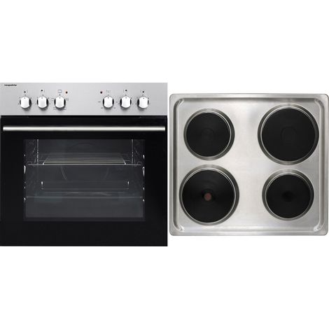 Set forno set installazione set piano cottura acciaio inox 3 livelli 55 L Respekta EB6000IXN