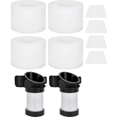 Filtre à feutre en mousse for rouleau de brosse compatible avec les aspirateurs Shark IONFlex DuoClean IF100 X30 X40 F60 F80 IF200 IF201 IF202(10 pcs) (1/5)