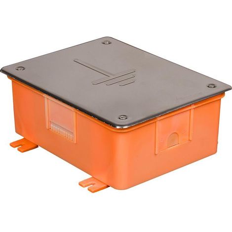 Caja de conexiones de protección contra rayos 218x168x80mm acero inoxidable 35.02 (1/2)