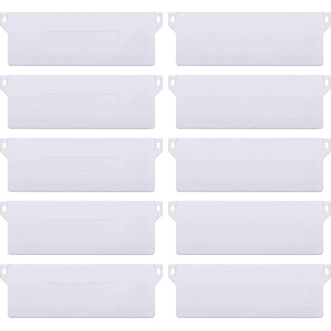 Pesi per tende verticali - Confezione da 10 - Pesi di ricambio per tende verticali - Accessori decorativi per finestre senza catena - Bianco 127 (1/5)