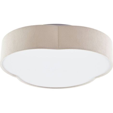 Deckenlampe "Winona" aus Textil dimmbar für Wohnzimmer & Esszimmer von Lindby (1/5)
