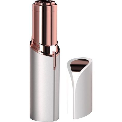 Épilateur Flawless pour femmes avec batterie rechargeable, blanc/or rose-AquaForge