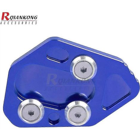 Motorrad F800 S/ST/R/GT Ständer Fuß Seitenständer Vergrößerung Für BMW G800GT 2013 2014 2015 R1200S 2006-2008 HP2 Sport 2008-2010--blau
