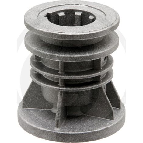 Cubo soporte cuchilla cortacésped para tractor de césped compatible CASTELGARDEN 13289588