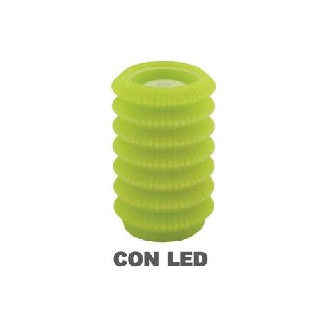 Candela led lanterna verde fontana cm13 (1/4)