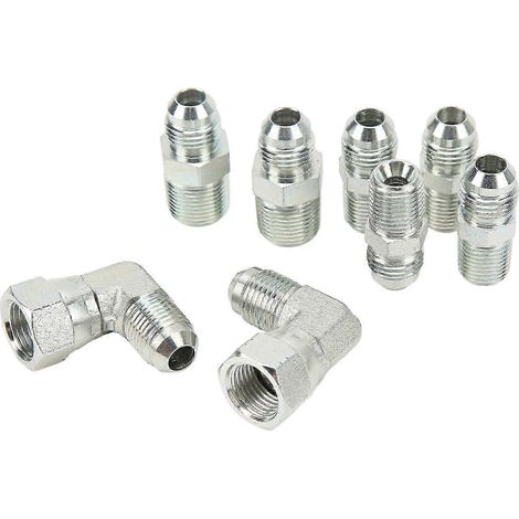 Kit de raccords métalliques pour tuyau de refroidissement de boîte de vitesses TH350 TH400 (1/5)