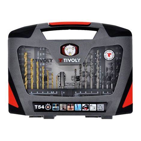 Juego de brocas Tivoly 54 piezas