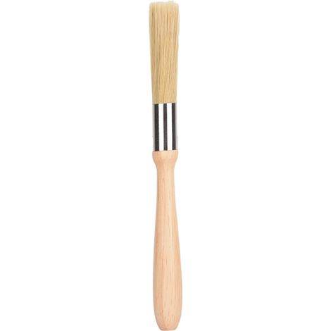 Accessoire pour moulin à café en bois, avec manche en bois et brosse de nettoyage, pour doser, nettoyer ou entretenir le café expresso.-AquaForge (1/5)