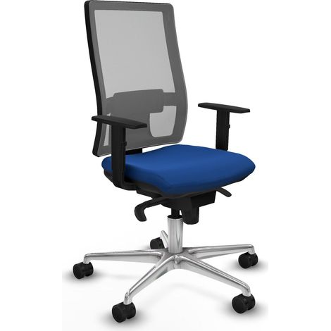 Bürostuhl piqueras y crespo Modell blau grau ergonomisch